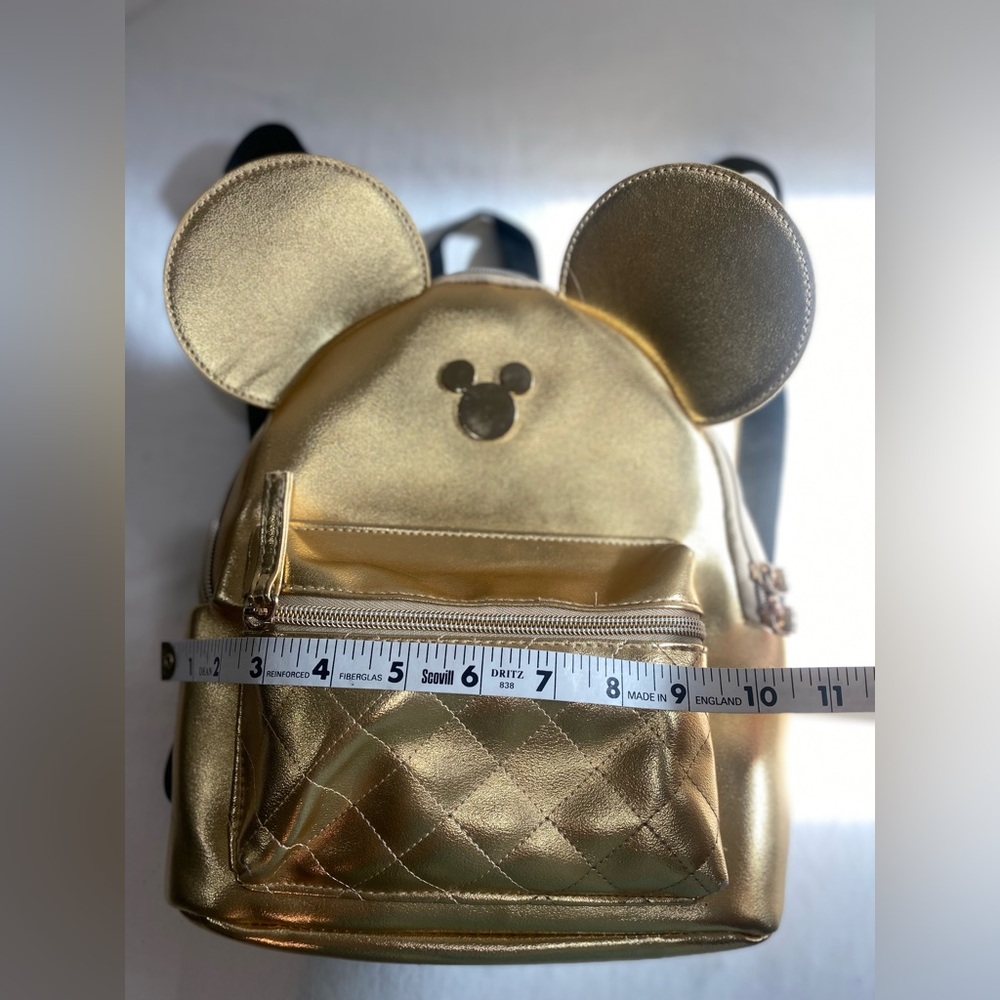 Gold Mickey Mouse Backpack - image 6